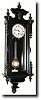 C.1890, German, Time Only "R-A", spring driven wall regulator in excellent restored condition.