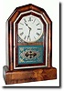 C.1890, New Haven, 8-Day Octagon Top, rosewood shelf