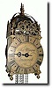 C.1950, English Lantern Clock, re-issue.