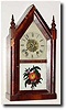 C.1870, New Haven Clock Co., 30-hour miniature steeple,