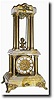 C.1970, Reproduction Swinging Doll clock, as-found.