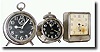 First half 20th Century, mixed lot of 3 alarm clocks: