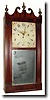 C.1827, Jerome, Thompson and Co., Bristol, Conn. 30-hour wood