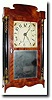 C.1830, Silas Hoadley, Plymouth, Conn., 30-hour wood movement