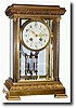 C.1915, Tiffany and Co., French Crystal regulator.