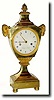 C.1810, French Empire Ormolu Clock in the configuration of