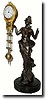C.1910, German, Junghans, "DIANA" swing clock in very good