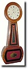 C.1835, Full Size Banjo Timepiece, attributed to Aaron Willard, Jr.