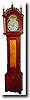 C.1825, Benjamin Morrell, Bascawen, NH, a good American tall case in nice condition.