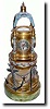 C.1880, French, large Nautical Theme clock from the Industrial