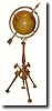 C.1880, Juvet Time Globe, 12 inches.