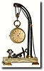 C.1890, French Industrial Series "Block and Tackle", clock in excellent original condition.