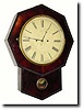 C.1845, Mahogany Drop Octagon, with Ives Patent 30 day