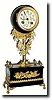 C.1970, French, Ladies Musical boudoir clock.