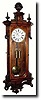 C.1865, Austrian, 2-Weight Vienna Regulator, in early Alt Deutsch style.