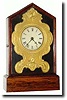C.1845, Chauncey Jerome, New Haven, rare rosewood shelf clock