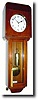 C.1920, Austrian, Unusual Deco timepiece in a Jugendstil style