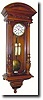 C.1885, Austrian, 2-Weight Mini Vienna Regulator with 4 inches