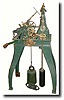 C.1875, Seth Thomas, Tower Clock, No. 14 - Time and strike,