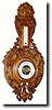 C.1900, French, Aneroid Wall Barometer, in a superb rococo