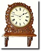 C.1900, English 8-day fusee wall timepiece.