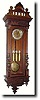 C.1890, Austrian, 3-Weight, Grand Sonnerie wall clock in