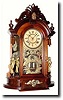 C.1880, Ansonia TRIUMPH, Walnut Mirror side in very good