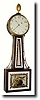 C.1810, Ansel Turner Patent Timepiece banjo. This particular clock