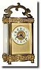 C.1900, French, Brass Cased Time Only Carriage Clock in