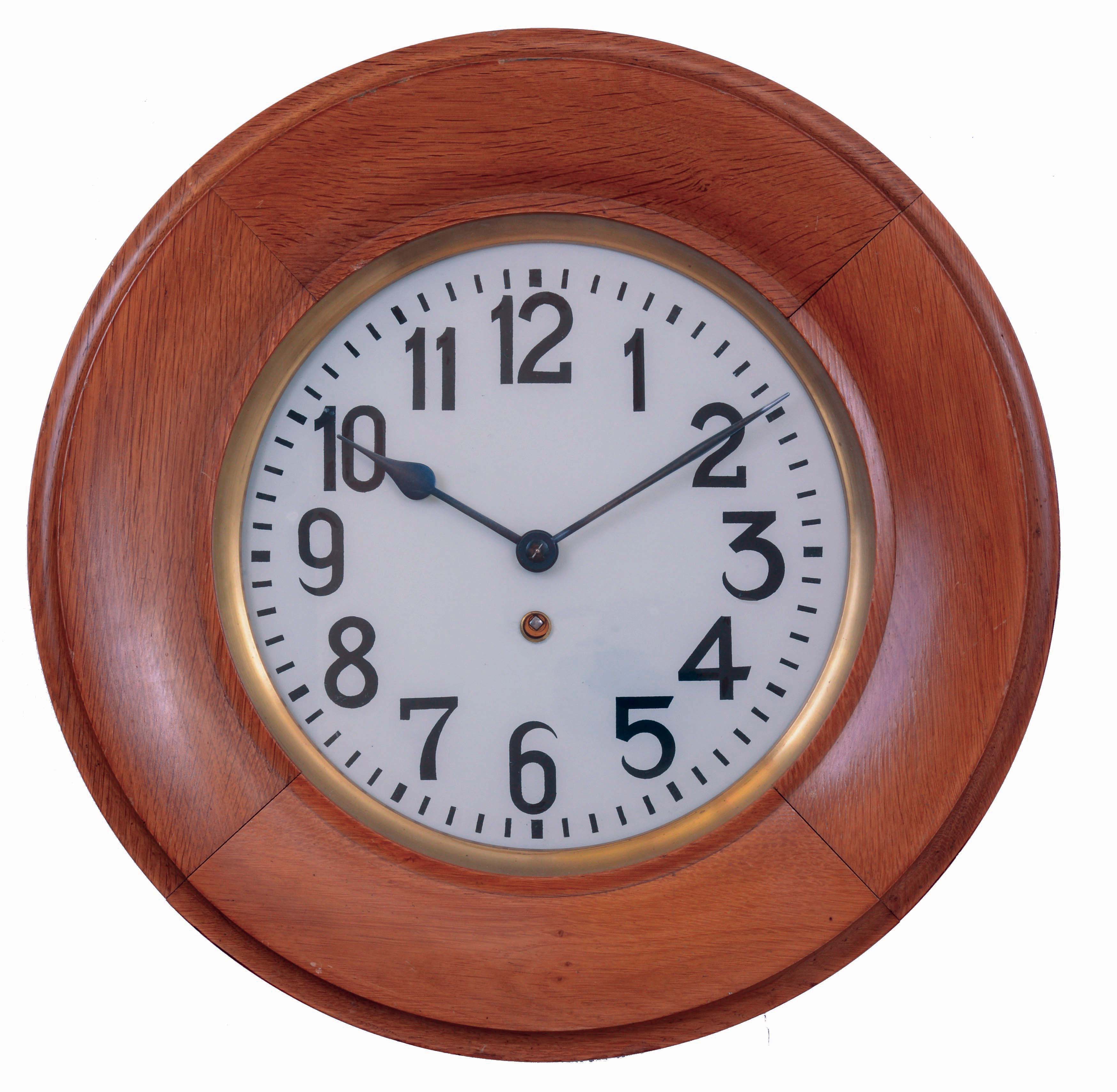 Lenzkirch, Germany 8 days, spring driven brass movement, round gallery timepiece. Serial No. 1 Million 901627, c1920 — Antique Clocks Price Guide