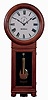 Seth Thomas Clock Co., Thomaston, Conn., "Regulator No. 2" Reissue in an oak case with 8 days, weight driven timepiece movement, c1976.