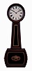 American, mahogany cased, modern reproduction of Massachusetts style banjo timepiece, with weight driven, 8 days movement, c2010