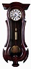 Remember, Ebensee, Austria, hanging regulator, walnut and walnut veneer case with carved serpentine front, Roman numeral white enamel dial, blued steel hands, 8 days weight driven timepiece movement, c1880