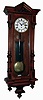 Clocks- 2 (Two) German and Austrian walnut, 8 days, 3 weight quarter striking Vienna regulator wall clocks, 1 dial signed "Ferdinand Helm, Wien", unsigned movements; c1890