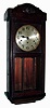 Clocks- 3 (Three) German, 8 days, time and strike, wood case hanging clocks; one R/A by Werner; one quarter chiming; c1905