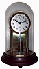 Clocks- 2 (Two): (1) Barr Mfg. Corp., Weedsport, NY, electric battery mantel clock, c1920; (2) Ansonia Clock Co., Ansonia, Conn., "Parisian", 8 days, time and strike mantel clock, c1875