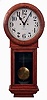 New Haven Clock Co., New Haven, Conn., "Saturn", 30 day, spring driven brass movement wall timepiece, c1911