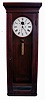 E. Howard & Co., Boston, Mass., "No. 89 Regulator", 8 days, weight brass movement master regulator wall timepiece, c1913 This example has a key wound movement.