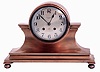 Chelsea Clock Co., Boston, Mass., "Tambour No. 1", 8 days, time and house strike, spring driven brass lever movement mantel clock. Serial No. 163040, c1924