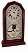 Ithaca Calendar Clock Co., Ithaca, NY, "No. 11 Octagon", 8 days, time and strike, brass spring driven movement double dial calendar clock, c1880