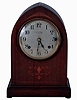 Seth Thomas Clock Co., Thomaston, Conn., "Chime Clock No. 64" 8 days, time and strike, spring driven brass movement five bells Sonora chime mantel clock, c1914