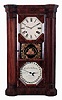 Seth Thomas Clock Co., Plymouth Hollow, Conn. "Parlor Calendar" clock in rosewood case with 8 days, weight driven, time and strike lyre movement and Mix Brothers calendar mechanism, c1864.