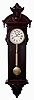 Wm. L. Gilbert Clock Co., Winsted, Conn., "REGULATOR No. 4", in a walnut case, Roman numeral dial with a seconds bit, weight driven wall timepiece, c1890, with restorations.