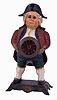 Bradley & Hubbard, Meriden, Conn. "Continental' blinking eye cast iron clock, c1855.