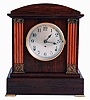 Seth Thomas Clock Co., Thomaston, Conn., "Chime Clock, No. 7", 4- bell Sonora chime in an imitation rosewood adamantine case, c1914