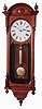 Seth Thomas Clock Co., Thomaston, Conn., "Regulator No. 6", 8 days, weight driven brass movement wall timepiece, c1880