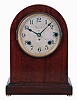 Seth Thomas Clock Co., Thomaston, Conn., "Sonora Chime Clock No. 11" in a mahogany case with a spring driven, 8 days, time and quarter hour strike movement with a 5 bell Sonora chime unit, c1911.
