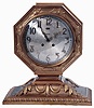 Chelsea Clock Co., Boston, Mass., for Tiffany & Co., New York, gold plated, 8 days, time and house strike mantel clock, #179984, 1927