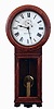 Seth Thomas Clock Co., Thomaston, Conn., "Regulator No. 2" in an oak case, 8-day weight driven timepiece, c1910.