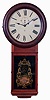 Seth Thomas Clock Co., Thomaston, Conn., "Regulator No. 2" in a mahogany case with a weight driven, 8 days timepiece movement, c1876.